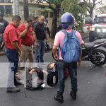 Foto: Accidente de tránsito en sector de La Tenderí, Managua / TN8