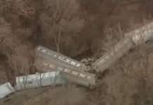 ¡Armagedón ambiental! Se descarriló otro tren con carga tóxica en Detroit