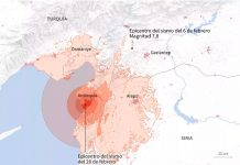 Seis muertos dejó el terremoto de 6.3 en la frontera entre Turquía y Siria