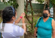 En Las Enramadas, Ticuantepe, inician esquema 2023 contra la COVID-19 Foto: Vacunación contra el COVID-19 en Ticuantepe / TN8