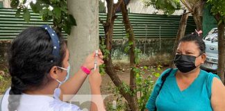 Foto: Vacunación contra el COVID-19 en Ticuantepe / TN8