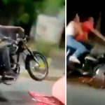 Joven pierde la vida por la «pirueta» de un motociclista en Venezuela (VIDEO) Joven pierde la vida por la "pirueta" de un motociclista en Venezuela (VIDEO)