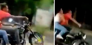 Joven pierde la vida por la "pirueta" de un motociclista en Venezuela (VIDEO)
