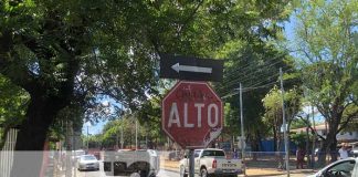 Foto: Vuelco de camioneta en Managua / TN8