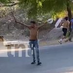 Jóvenes violentos lesionan a cinco personas en trifulca callejera, en Ocotal (VIDEO) Foto: Jóvenes violentos lesionan a cinco personas en trifulca callejera, en Ocotal / TN8