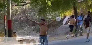 Foto: Jóvenes violentos lesionan a cinco personas en trifulca callejera, en Ocotal / TN8