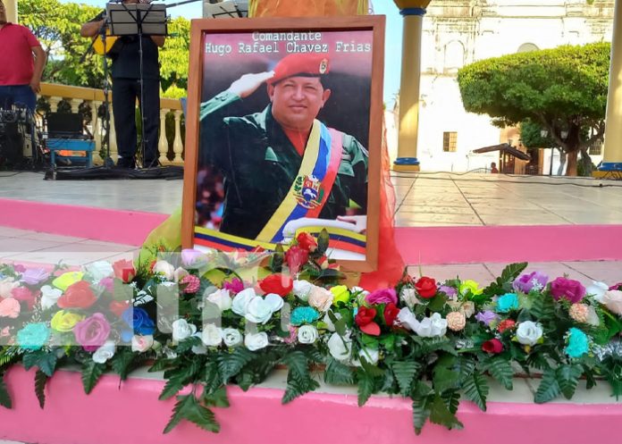 Foto: Nandaime y Rivas rinden homenaje al Comandante Hugo Chávez / TN8