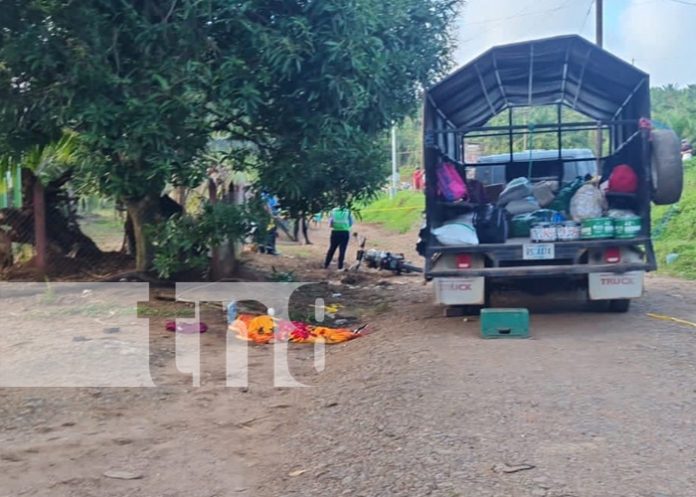 Camión se vino hacia atrás y mató a una joven en Kukra Hill