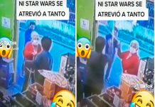 Video: Señoras se pelean al estilo de “Star Wars” con sus bastones Video: Señoras se pelean al estilo de “Star Wars” con sus bastones