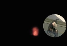 Graban una «bruja» en forma de bola de fuego que sube al cielo y desaparece