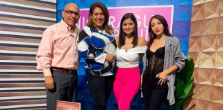 Ly Corea Makeup y AMILI, visitaron este jueves la casa del emprendimiento