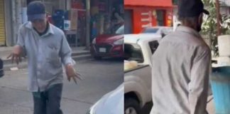 Fingió ser discapacitado para pedir limosna y luego fue visto corriendo
