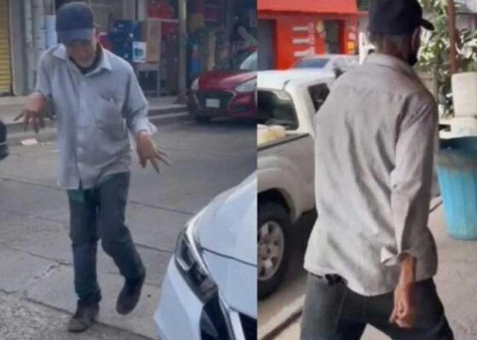 Fingió ser discapacitado para pedir limosna y luego fue visto corriendo