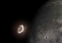 Un meteorito impactó con la Luna y el momento fue captado en video Un meteorito impactó con la Luna y el momento fue captado en video