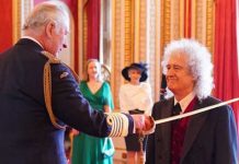 Guitarrista de Queen, Brian May, es nombrado caballero