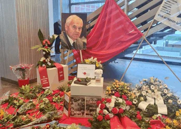 Representante de Nicaragua en Berlín participó en acto en honor al Cro. Hans Modrow