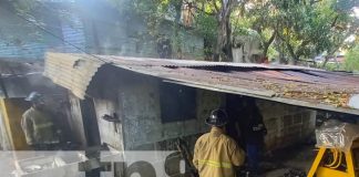 Cortocircuito ocasiona incendio y deja manos arriba familia en Loma Linda, Managua