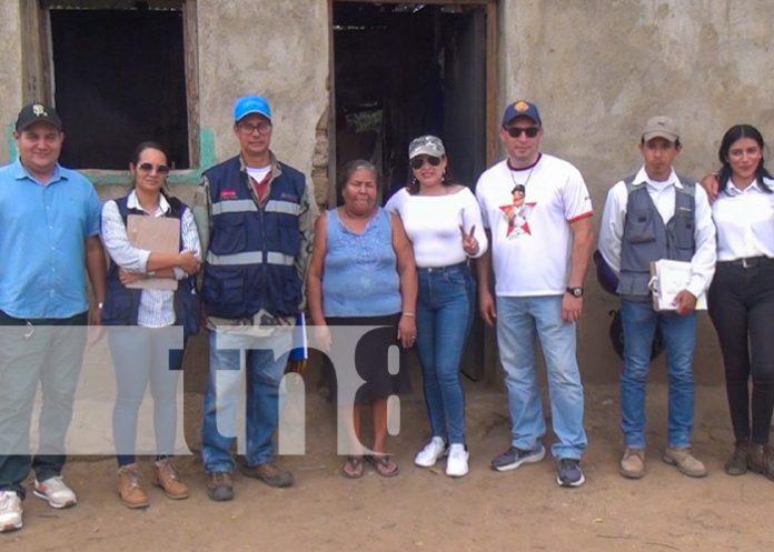Foto: Una bendición para trece familias de Ocotal que tendrán su vivienda digna / TN8