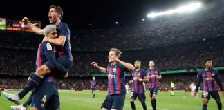 Kessie le da la victoria al Barcelona en el Clásico