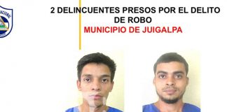 Foto: Policía Nacional de Chontales captura a delincuentes de peligrosidad / TN8