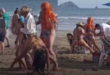 Señor se viraliza por conquistar a 3 jóvenes en la playa y “perrear” con ellas Señor se viraliza por conquistar a 3 jóvenes en la playa y “perrear” con ellas