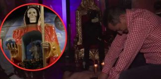 ¡VIDEO! Youtuber revela como se hace un exorcismo en Catedral de la Santa Muerte