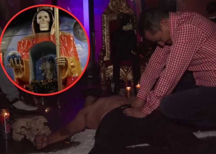 ¡VIDEO! Youtuber revela como se hace un exorcismo en Catedral de la Santa Muerte
