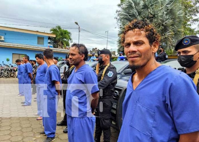 En Chinandega y Masaya, Policía Nacional detiene a supuestos delincuentes