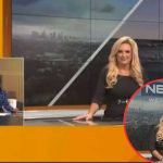 ¡VIDEO! Presentadora cae desmayada en vivo y se viraliza en redes