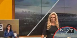 ¡VIDEO! Presentadora cae desmayada en vivo y se viraliza en redes