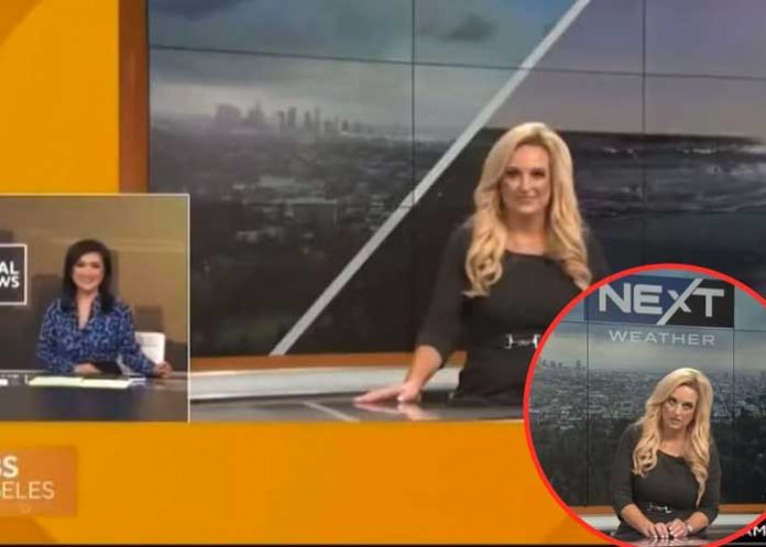 ¡VIDEO! Presentadora cae desmayada en vivo y se viraliza en redes