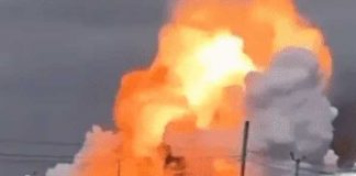 Difunden video de brutal incendio en planta química de Pasadena, Texas