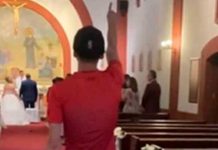 Chavalo grita «yo me opongo», durante una boda y se va «jalado» como si nada Chavalo grita "yo me opongo", durante una boda y se va "jalado" como si nada
