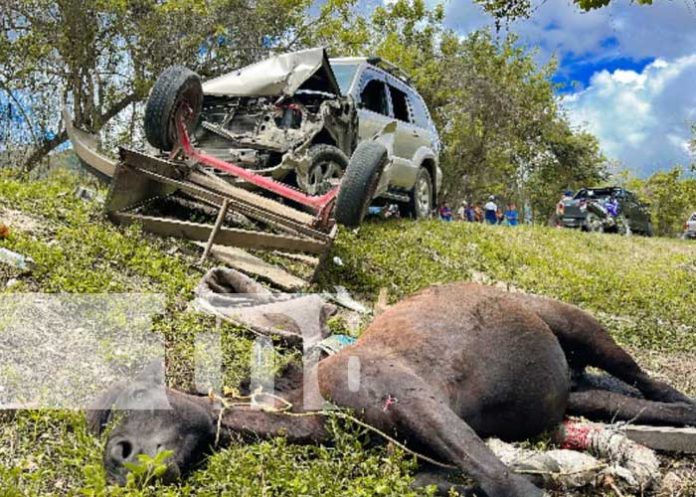 Supuestamente, la invasión de carril dejó como resultado un accidente vial en Jalapa