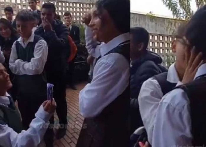 ¡Mala onda! Se le declaró y el mejor amigo se besó a la enamorada