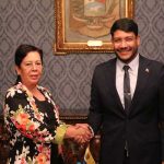 Embajadora de Nicaragua en Venezuela es recibida por Vicecanciller Venezolano La Embajadora de Nicaragua en Venezuela, Compañera Daysi Torres, fortalecerá relaciones de hermandad y solidaridad, con el país de Venezuela.