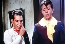 La escena no estaba en el libreto, de forma que la actuación fue totalmente improvisada, así como las reacciones de Cantinflas y Chabelo.