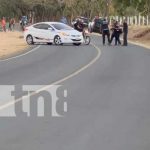 Muere motociclista que recibió 6 impactos de bala en Carretera Diriamba-La Boquita Muere motociclista que recibió 6 impactos de bala Carretera Diriamba-La Boquita