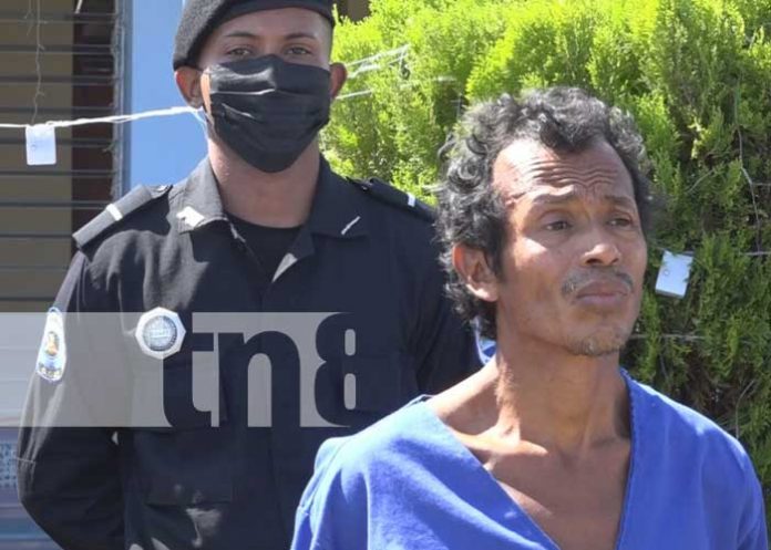 Culpable hombre que mató, lloró y fue a la vela de su victima en la Isla de Ometepe