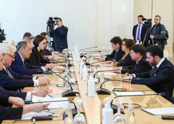 Los ministros de Exteriores de Rusia y Nicaragua realizan negociaciones en Moscú