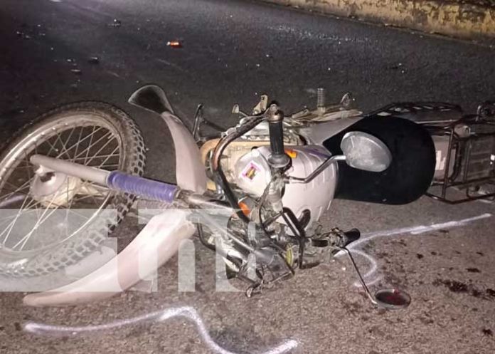 1 Dos lesionados por accidente de tránsito en Ctra. Masaya a Granada