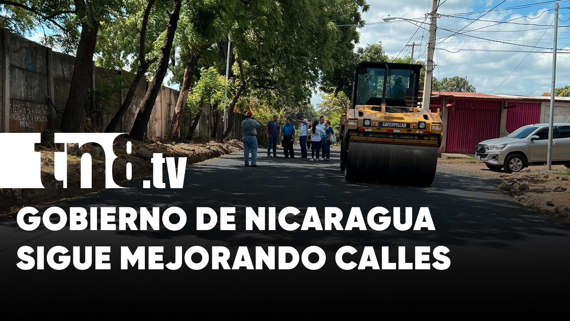 Avanza proyecto de calles nuevas en el Distrito Vl de Managua | TN8.ni