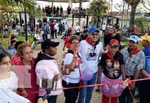 Inauguran parque central de Diriamba en el marco del día de la mujer Foto: Inauguran parque central de Diriamba en el marco del día de la mujer / TN8