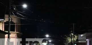 Restablecen sistema de alumbrado público en Jalapa