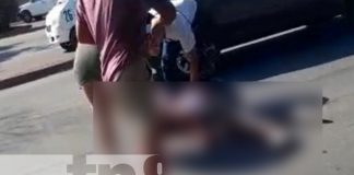 Foto: Hombre es agredido a piedras y tubos en el barrio Carlos Fonseca / TN8
