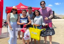 Veraneantes de Pochomil se llevan premios con la promoción de Crónica TN8 Foto: Veraneantes de Pochomil se llevan premios con la promoción de Crónica TN8 / TN8