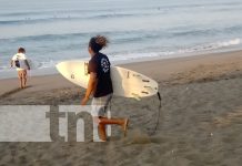 Realizan Torneo Nacional de Surf en Las Peñitas, León Foto: Realizan Torneo Nacional de Surf en Las Peñitas, León / TN8