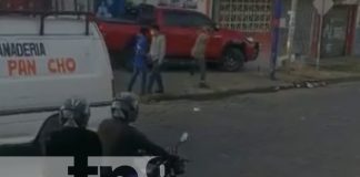 Conductor ebrio casi mata a hombre fuera de un Super Express en Ciudad Sandino