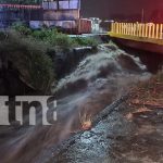 Managua: Fuerte aguacero sorprende a los capitalinos en pleno verano