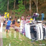 2 personas fallecidas y 8 lesionados tras aparatoso accidente en Jinotega Foto: 2 personas fallecidas y 8 lesionados tras aparatoso accidente en Jinotega / TN8